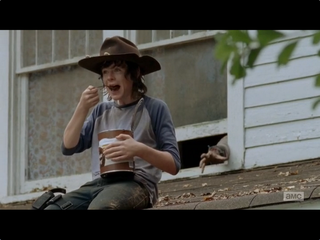 Illustration for article titled My favorite part of tonight's Walking Dead...